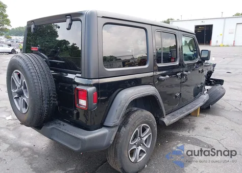 2022 Jeep Wrangler Unlimited Sport S 4X4 from USA, damaged, VIN 1C4HJXDG2NW201113
